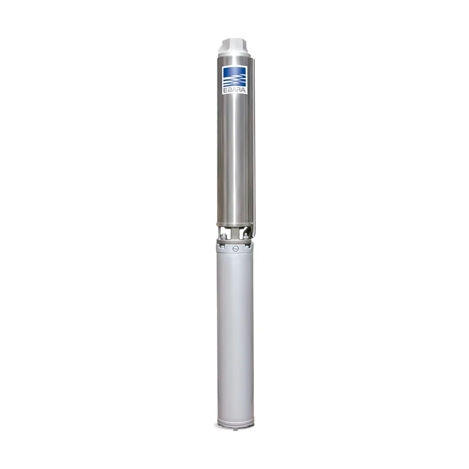 Bomba Ebara 4″ · 1,5 cv · 18 mil L/h · 42 m de altura · 4 polegadas